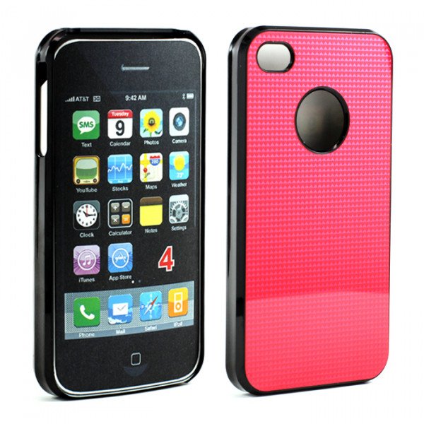 Wholesale iPhone 4 4S Pro Slim Case (Red)